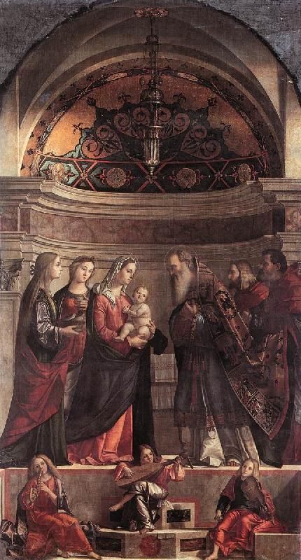 CARPACCIO, Vittore Presentation of Jesus in the Temple dfg Spain oil painting art